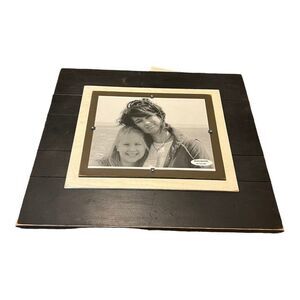 Black Wood Barnwood Large Pallet Picture Frame Fits Size 11x14 Photo Matchstix